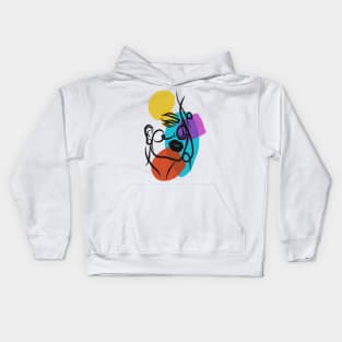 Sexy colored girl Kids Hoodie